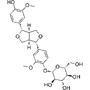 (+)-pinoresinol-4-O-beta-D-glucopyranoside