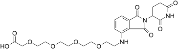 Pomalidomide-PEG4-C-COOH