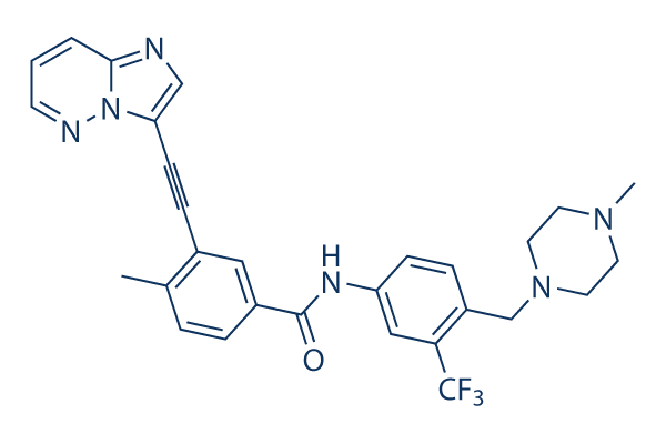 Ponatinib chemical structure