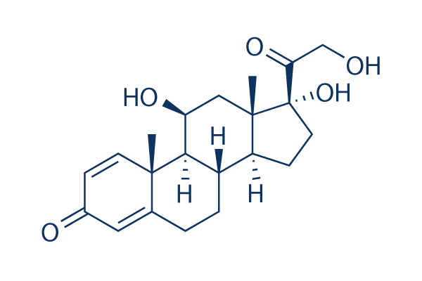 Prednisolone chemical structure