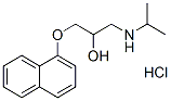 Propranolol HCl chemical structure