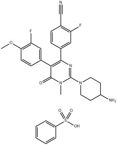 Pulrodemstat benzenesulfonate