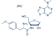 Puromycin 2HCl chemical structure