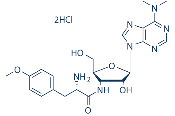 Puromycin 2HCl chemical structure