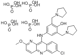 Pyronaridine tetraphosphate