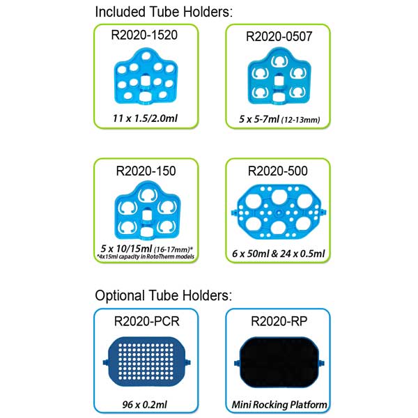 Rotomini™ And Rotomini Plus Tube Rotators - Rollers and Rotators - Benchmark Scientific