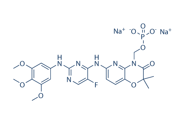 Fostamatinib (R788) disodium chemical structure