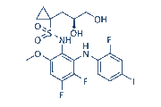 Refametinib (RDEA119) chemical structure