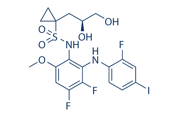 Refametinib (RDEA119) chemical structure