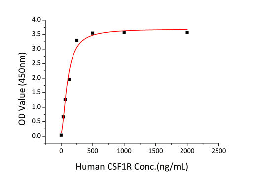 Recombinant Human CSF1R/M-CSF R/CD115 Protein