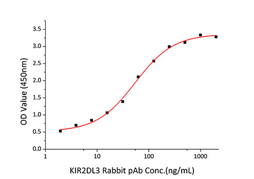 Recombinant Human NKAT-2/KIR2DL3/CD158b2 Protein