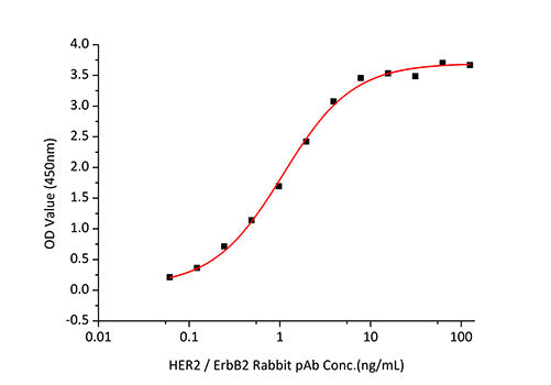 Recombinant Mouse ErbB-2/HER2/CD340 Protein