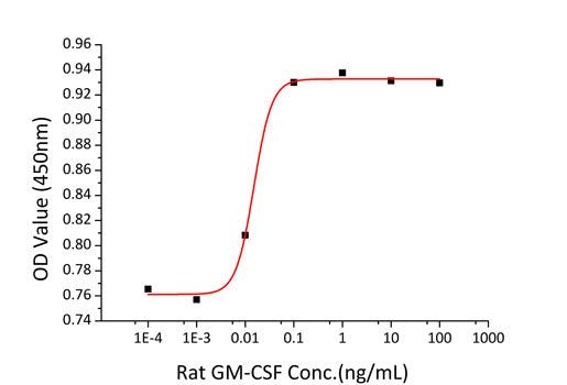 Recombinant Rat CSF-2/GM-CSF Protein