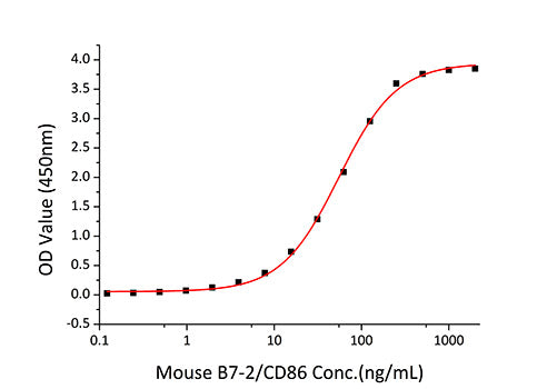 Recombinant Mouse B7-2/CD86 Protein