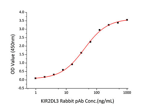 Recombinant Human NKAT-2/KIR2DL3/CD158b2 Protein