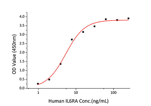 Recombinant Human IL-6RA/CD126 Protein