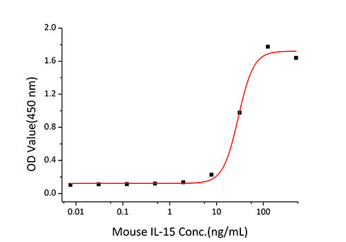 Recombinant Mouse IL-15 Protein