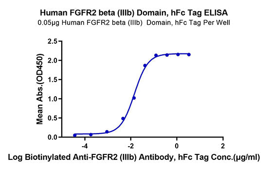 Recombinant Human FGFR-2 beta (IIIb)/KGFR/CD332 (253-378) Protein