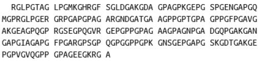 Recombinant Collagen Type I Alpha 1 (COL1a1), RPU51350