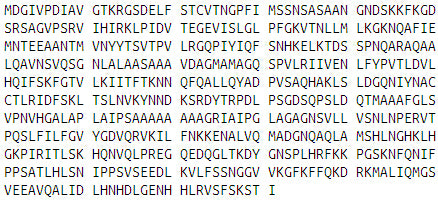 Figure 1. SDS-PAGE