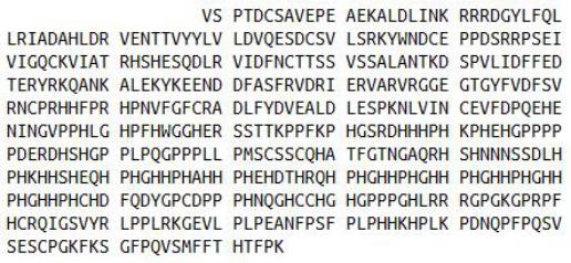 Eukaryotic Histidine Rich Glycoprotein (HRG), RPU54759