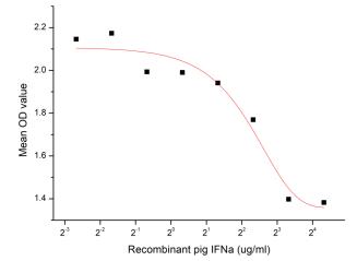 Inhibition of A549 cells proliferation after stimulated with IFN-α.