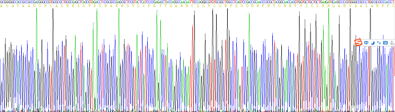 Gene Sequencing (extract)