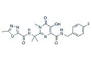 Raltegravir chemical structure