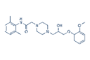 Ranolazine chemical structure