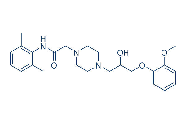 Ranolazine chemical structure