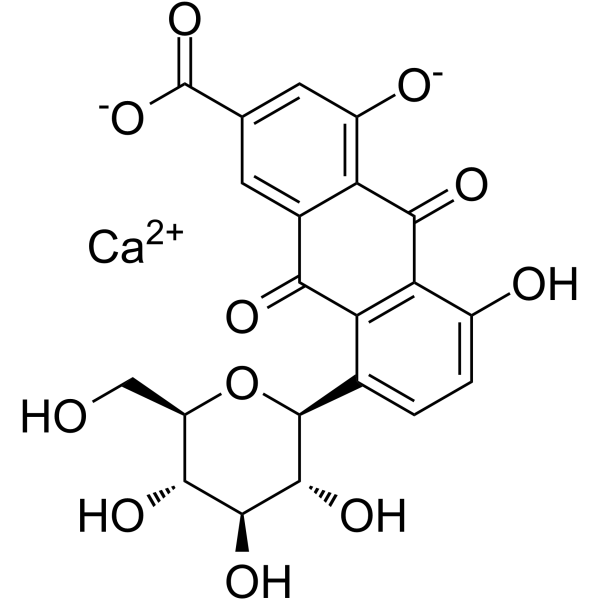 Rhein-8-O-β-D-glucopyranoside