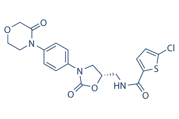 Rivaroxaban chemical structure