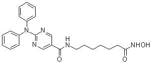 Ricolinostat (ACY-1215) chemical structure