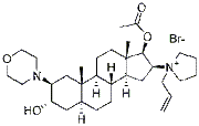 Rocuronium Bromide chemical structure