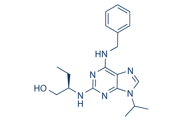 Roscovitine chemical structure