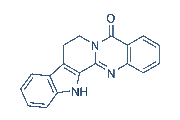 Rutaecarpine chemical structure