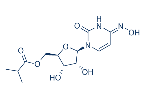 Molnupiravir (EIDD-2801) chemical structure