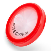 Syringe Filter, PTFE Hydrophilic Membrane, 0.22־¼m Porosity, 30mm Diameter, PP Housing, Non-sterile, Bulk Packed