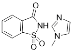 Saccharin 1-methylimidazole