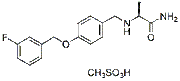 Safinamide Mesylate chemical structure