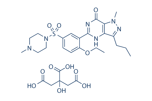 Sildenafil Citrate chemical structure