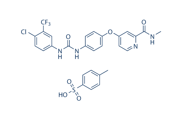 Sorafenib tosylate chemical structure