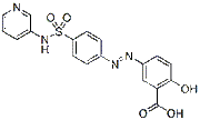 Sulfasalazine chemical structure