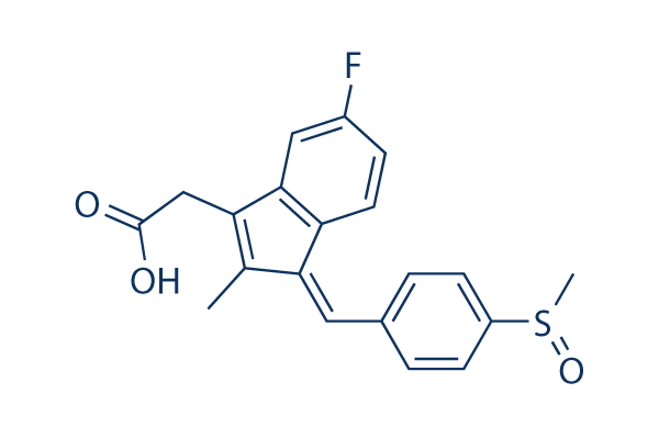 Sulindac chemical structure