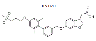 Fasiglifam (TAK-875) Hemihydrate