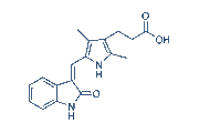 Orantinib (SU6668) chemical structure