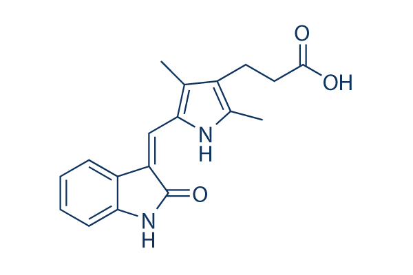 Orantinib (SU6668) chemical structure