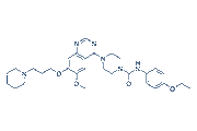 Tandutinib (MLN518) chemical structure
