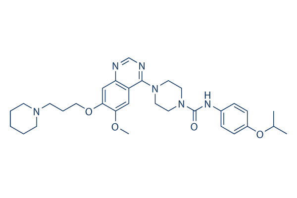 Tandutinib (MLN518) chemical structure