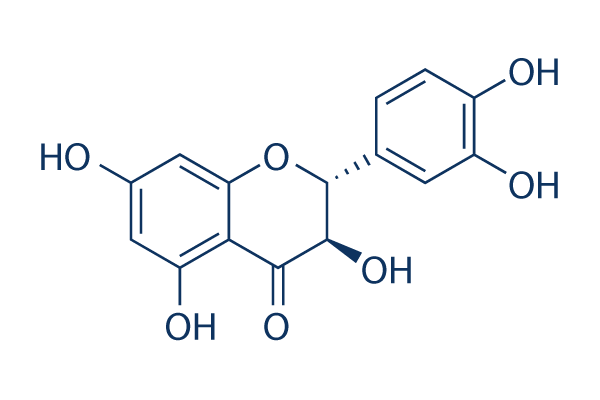 Taxifolin (Dihydroquercetin) chemical structure